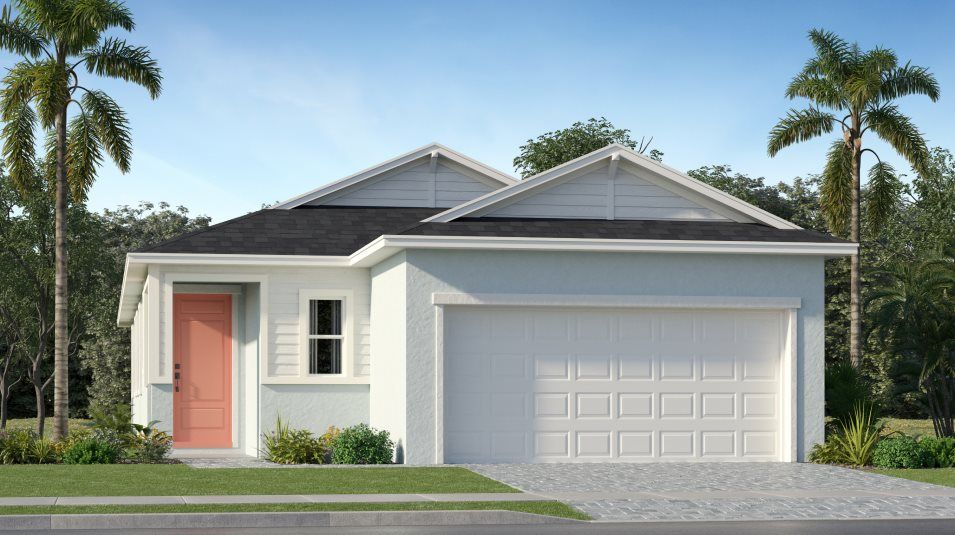 Elevation D - Exterior Rendering