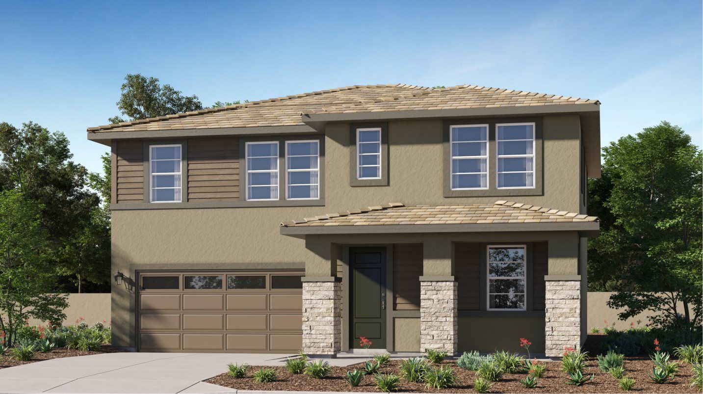 Elevation B - California Prairie home image