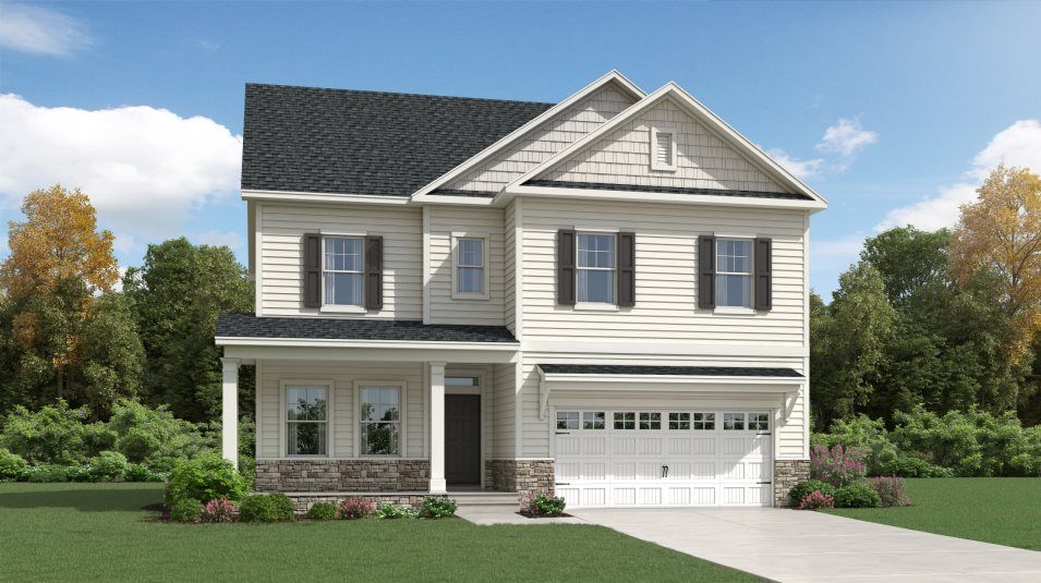 Elevation S - LandrumIII Exterior Rendering S