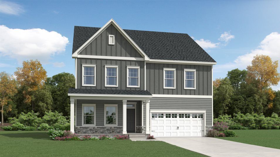 Elevation R - TryonIII Exterior Rendering R