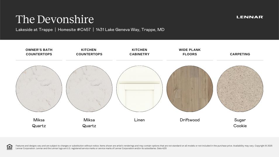 Interior:Lakeside at Trappe # C457