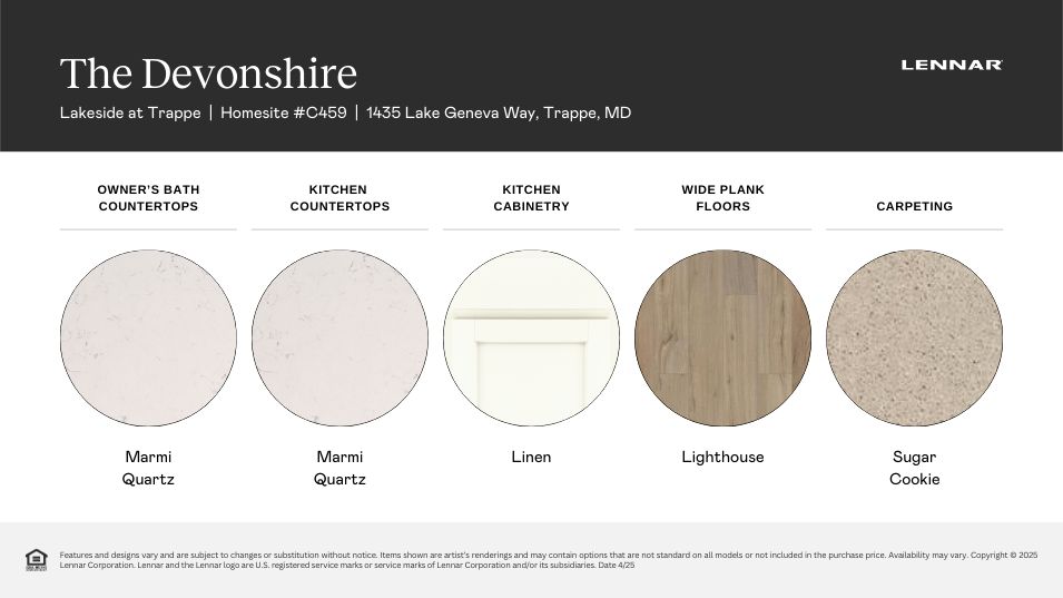 Interior:Lakeside at Trappe # C459