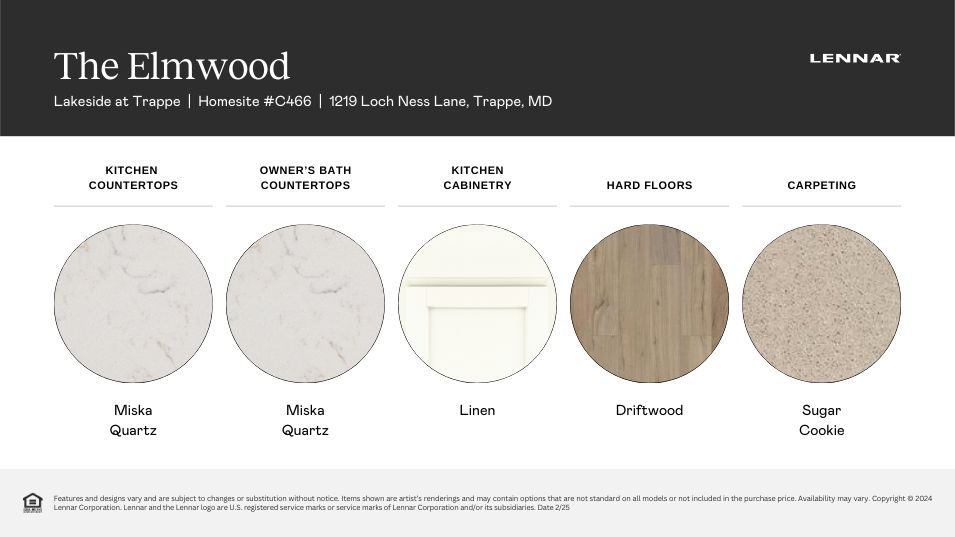 Interior:Lakeside at Trappe - Elmwood - #C466