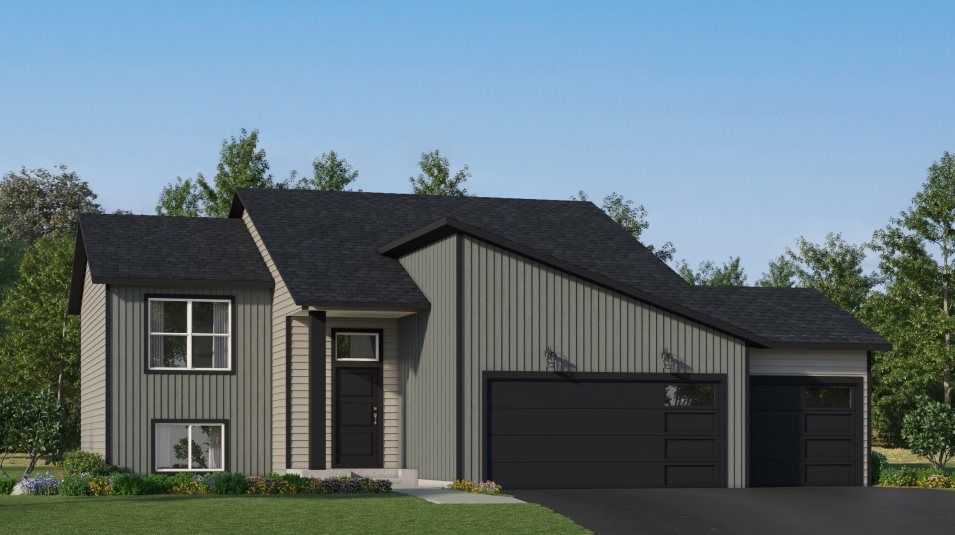 Elevation E3 - Walker Exterior Rendering E3