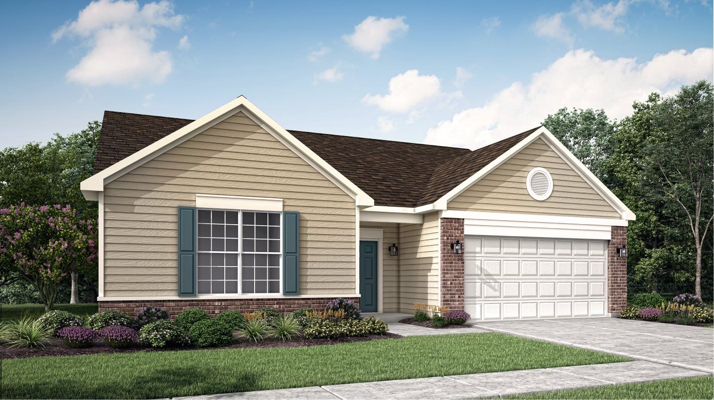 Elevation A - Siena Exterior Rendering