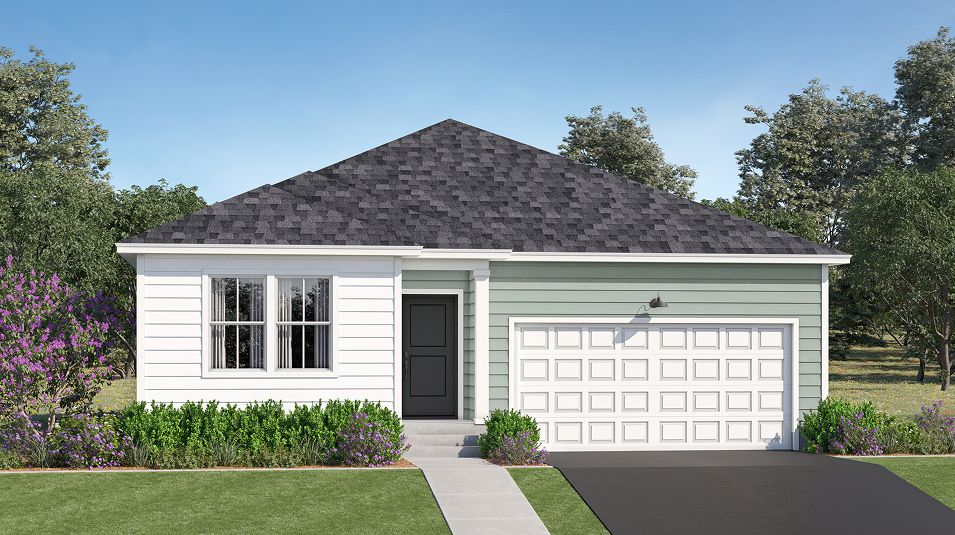 Elevation B6 - N100 Nobles Pond Dover B6