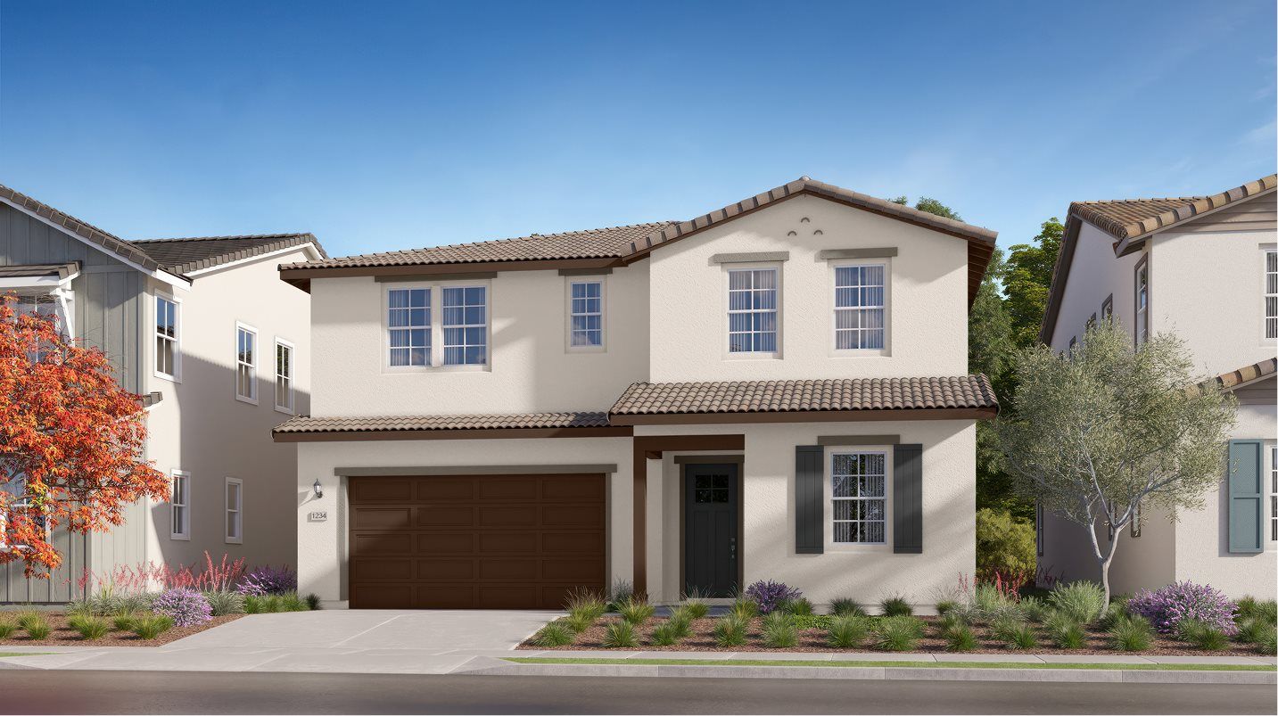 Elevation A - Arches 1 Spanish Ranch Elevation A