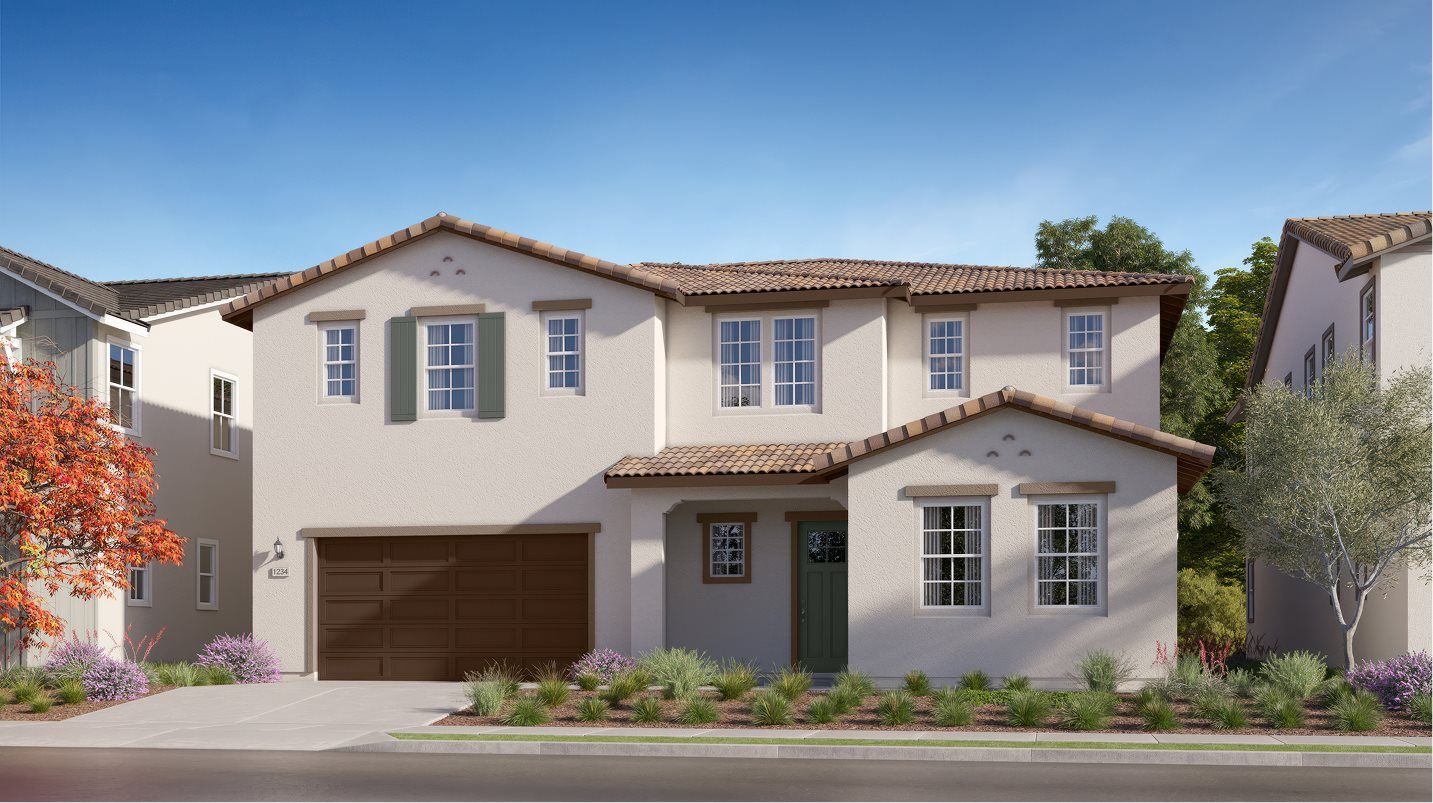 Elevation A - Arches Residence 3 Spanish Ranch Elevation A