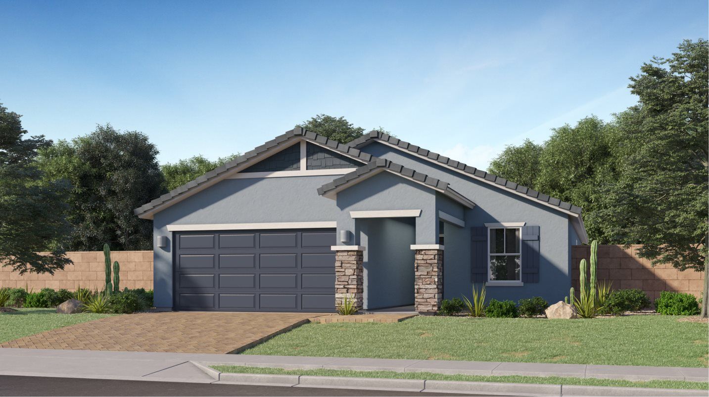 Elevation C - Craftsman home image