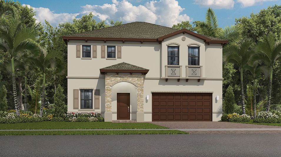 Elevation A - 2527 Remington Briarcrest Preston A