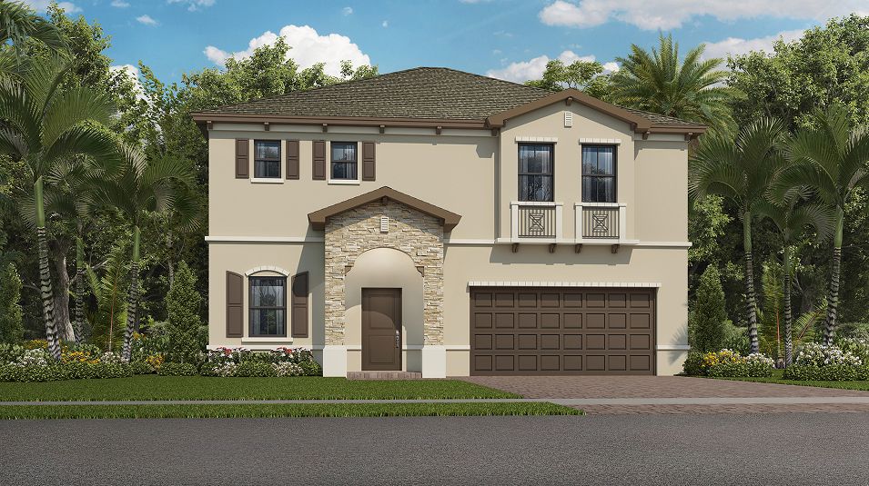 Elevation B - 2527 Remington Briarcrest Preston B