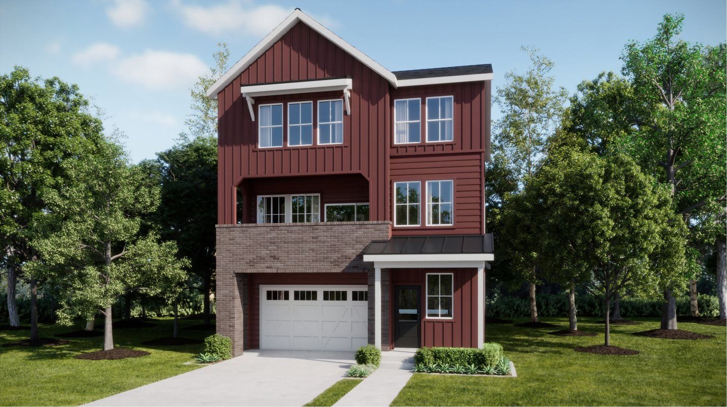 Elevation CF - Colorado Farmhouse