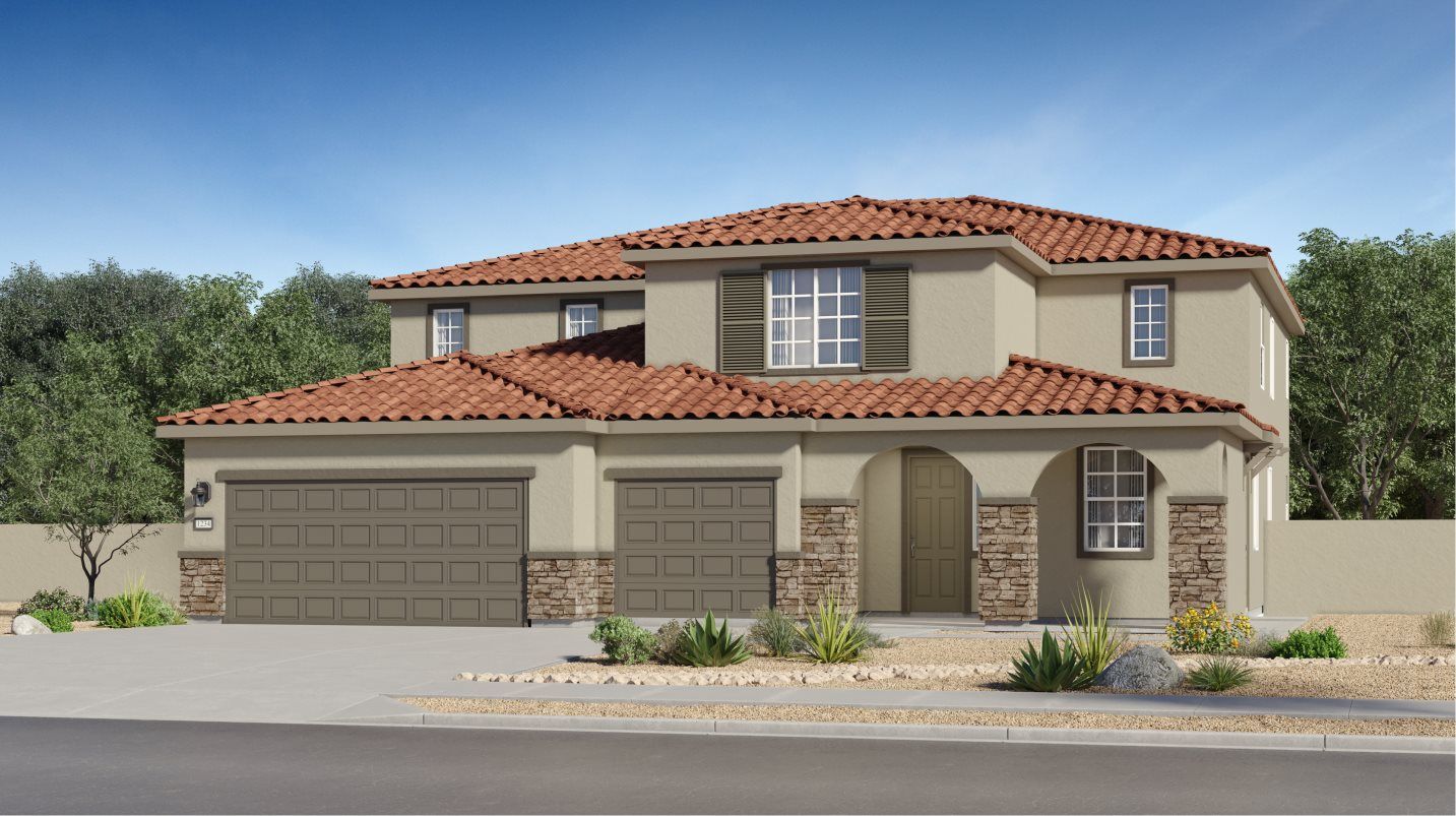 Elevation B - Desert Mediterranean - B Residence 5