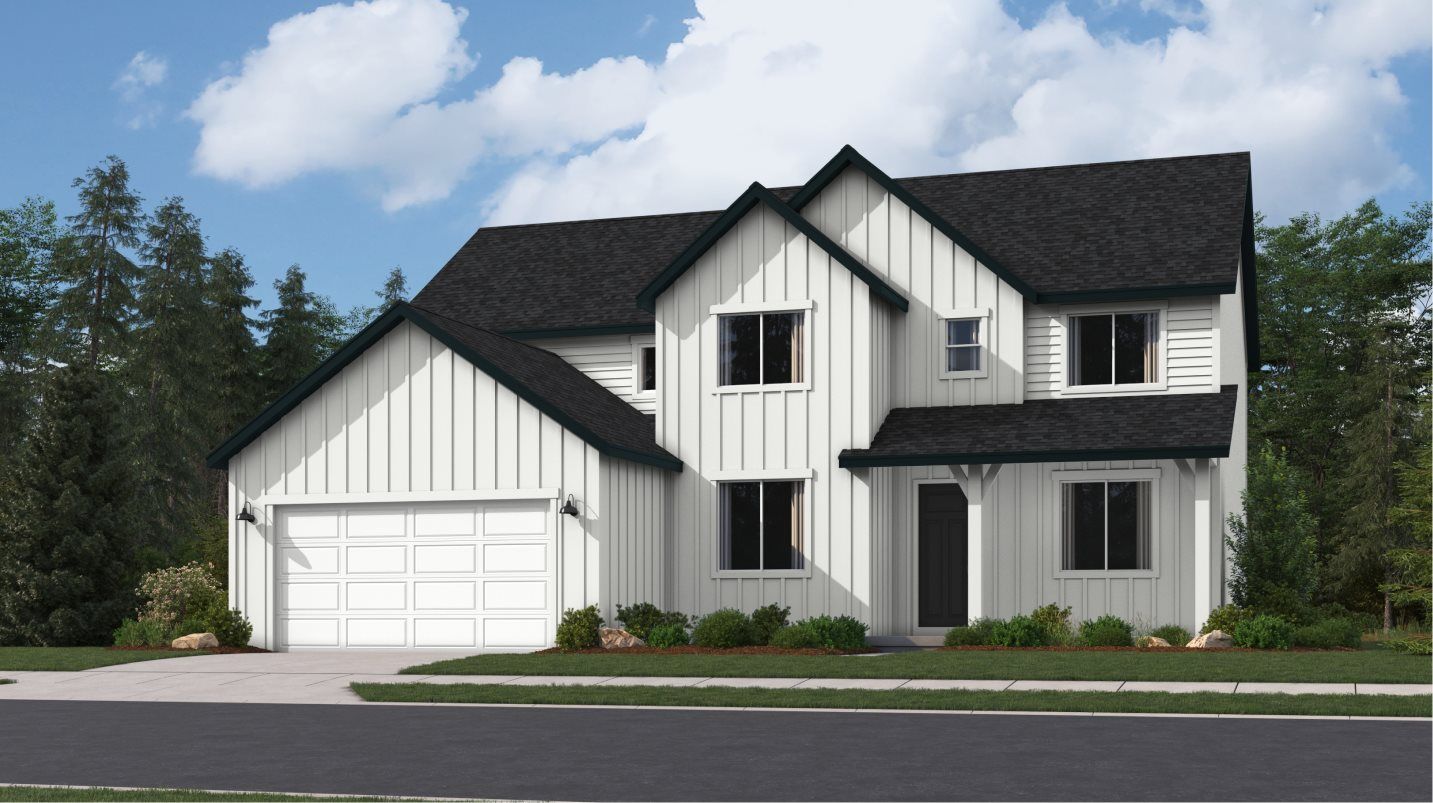 Elevation F - Denali Farmhouse