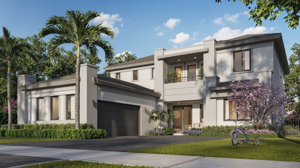 Elevation B - 4331 Presidential Greenviewat Presidential Silvers