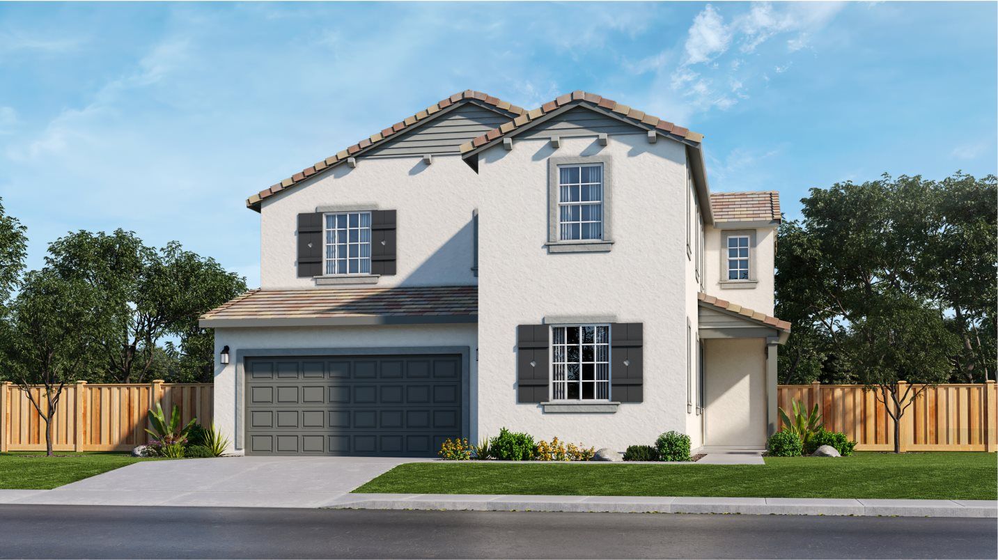 Elevation B - Country European home image