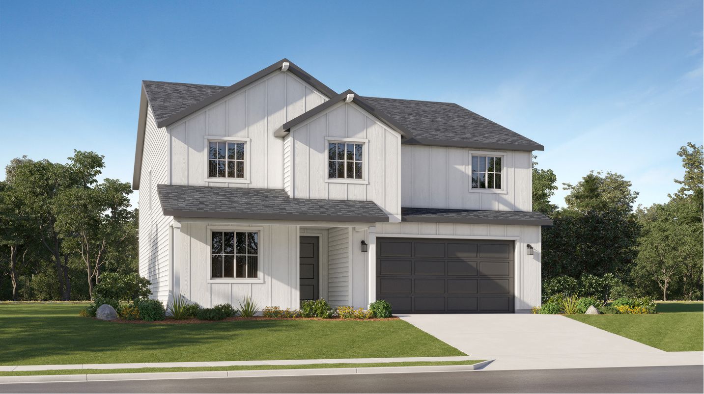 Elevation C - 2804 Pera Place Plan2804 Farmhouse C
