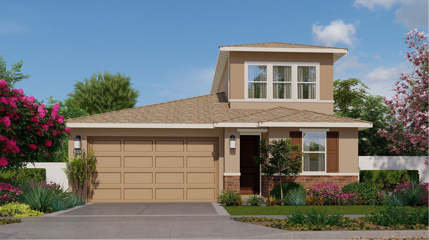 Elevation B - Exterior B Prairie Progressive