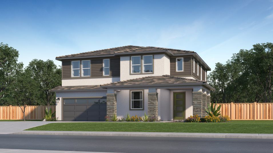 Elevation M - Prairie M Exterior Elevation