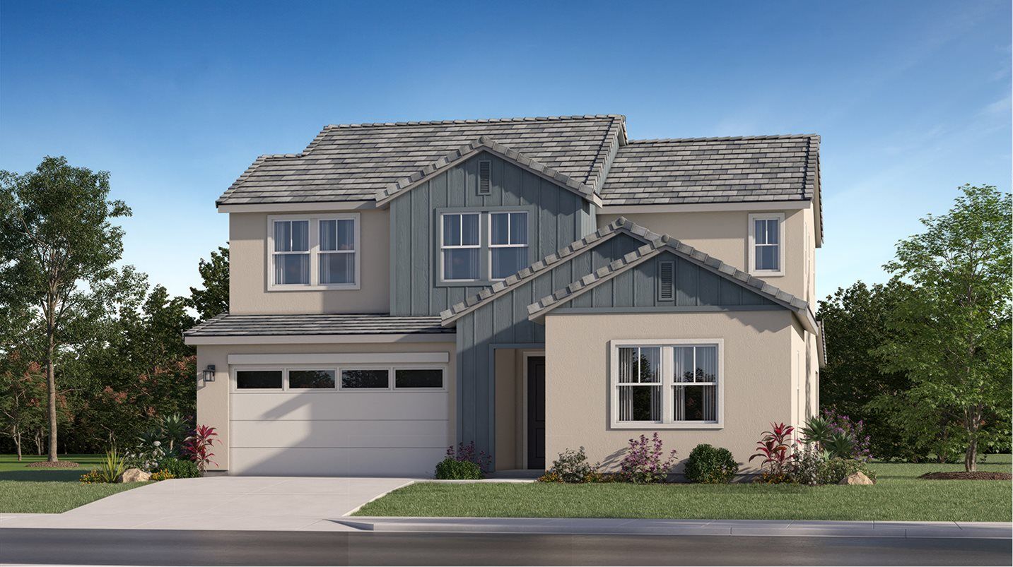 Elevation D - Cypress Res 1 Farmhouse Exterior D