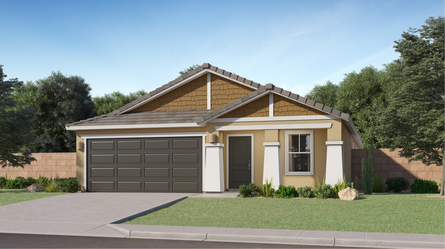 Elevation C - Craftsman home image