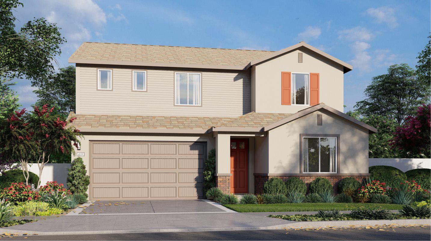 Elevation C - Exterior C - Progressive Traditional