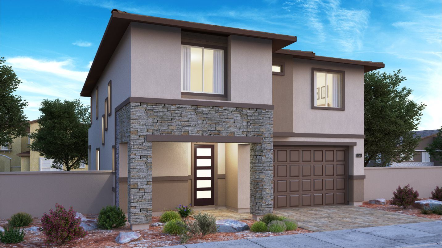 Elevation C - Black Mountain Ranch Elliot Modern Prairie