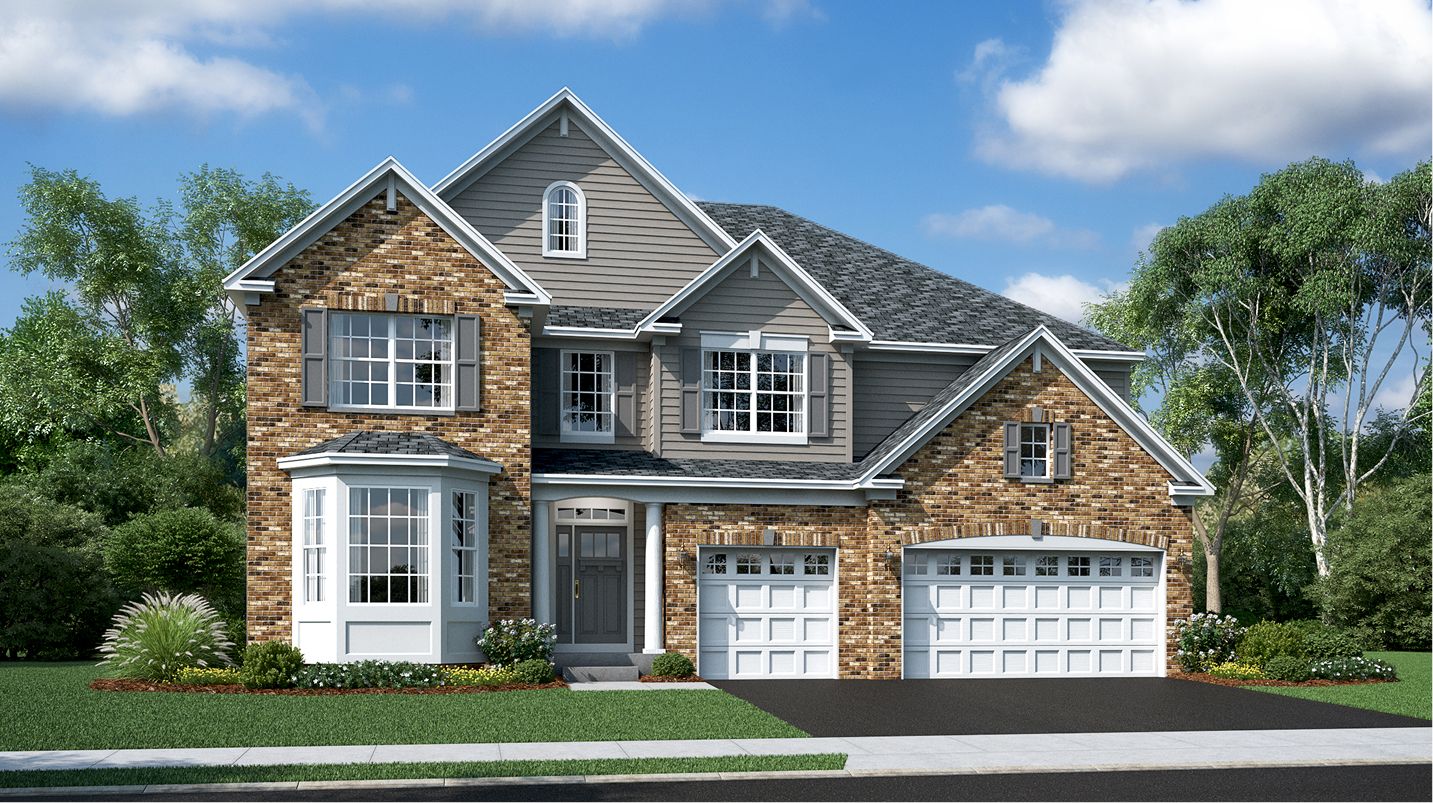 Elevation B - 8390 Phase2 Ponds Stony Creek Newcastle Opt Brick