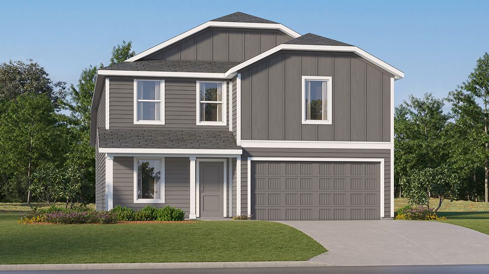 Elevation D - Grove Core 3354 Sherman D