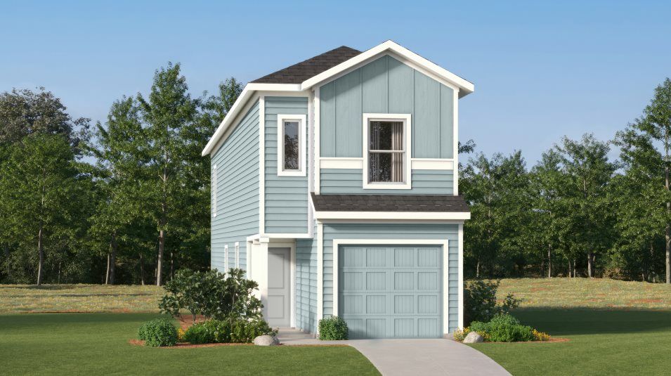 Elevation D - Cibola Exterior Rendering D