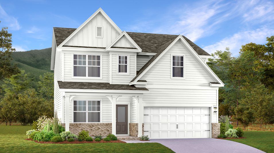 Elevation B - Hamilton Exterior Rendering B