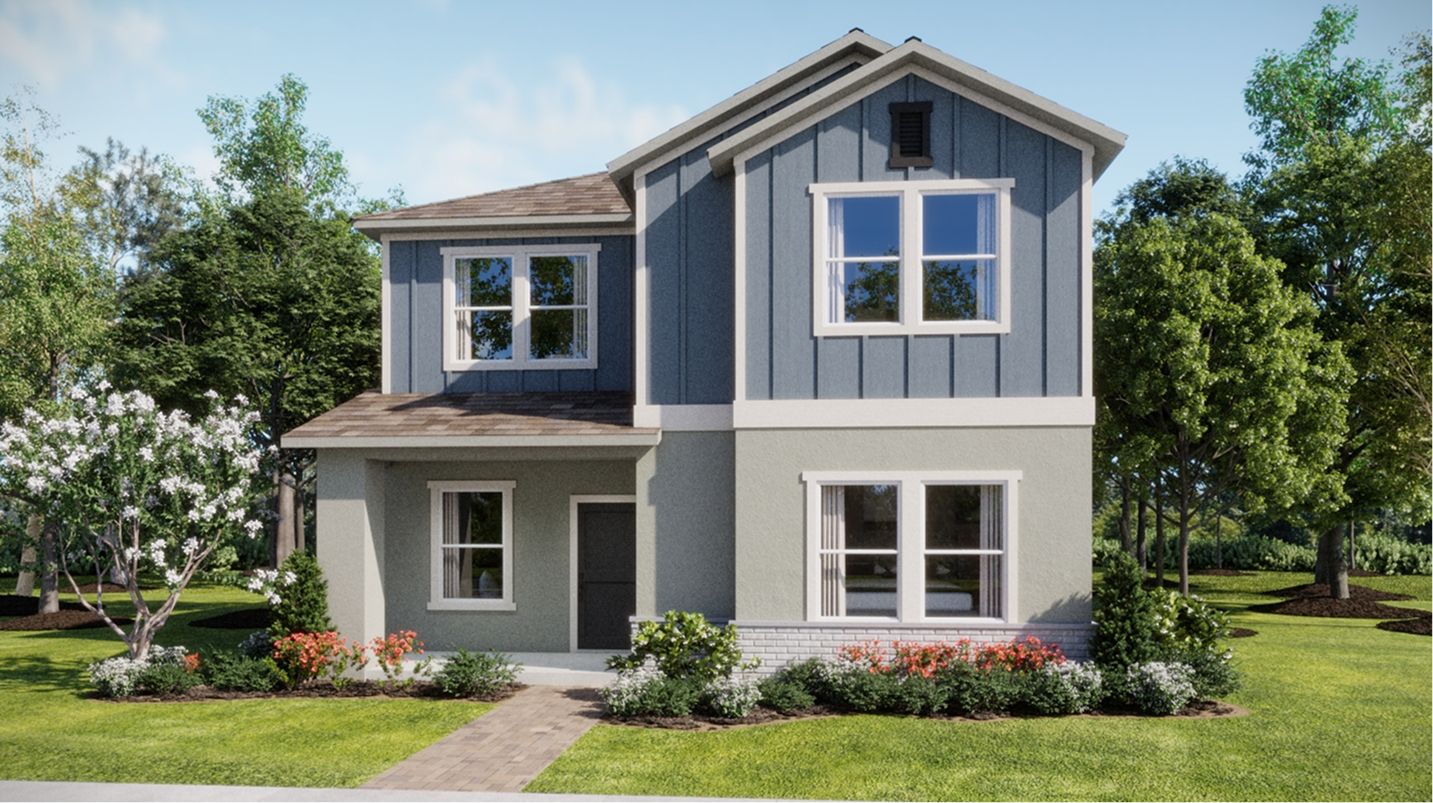 Elevation B - 2670 Manor Alley II Bridgewalk Harmony II B