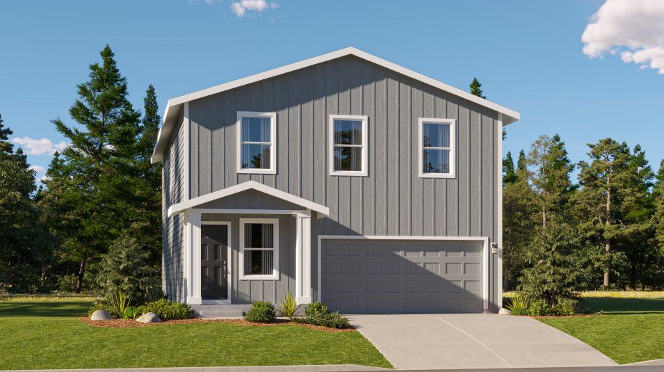 Elevation MF - Modern Farmhouse exterior image