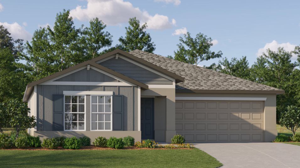 Elevation M - Exterior Rendering