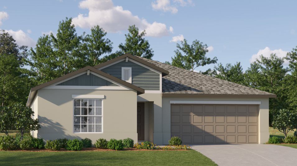 Elevation M - Exterior Rendering