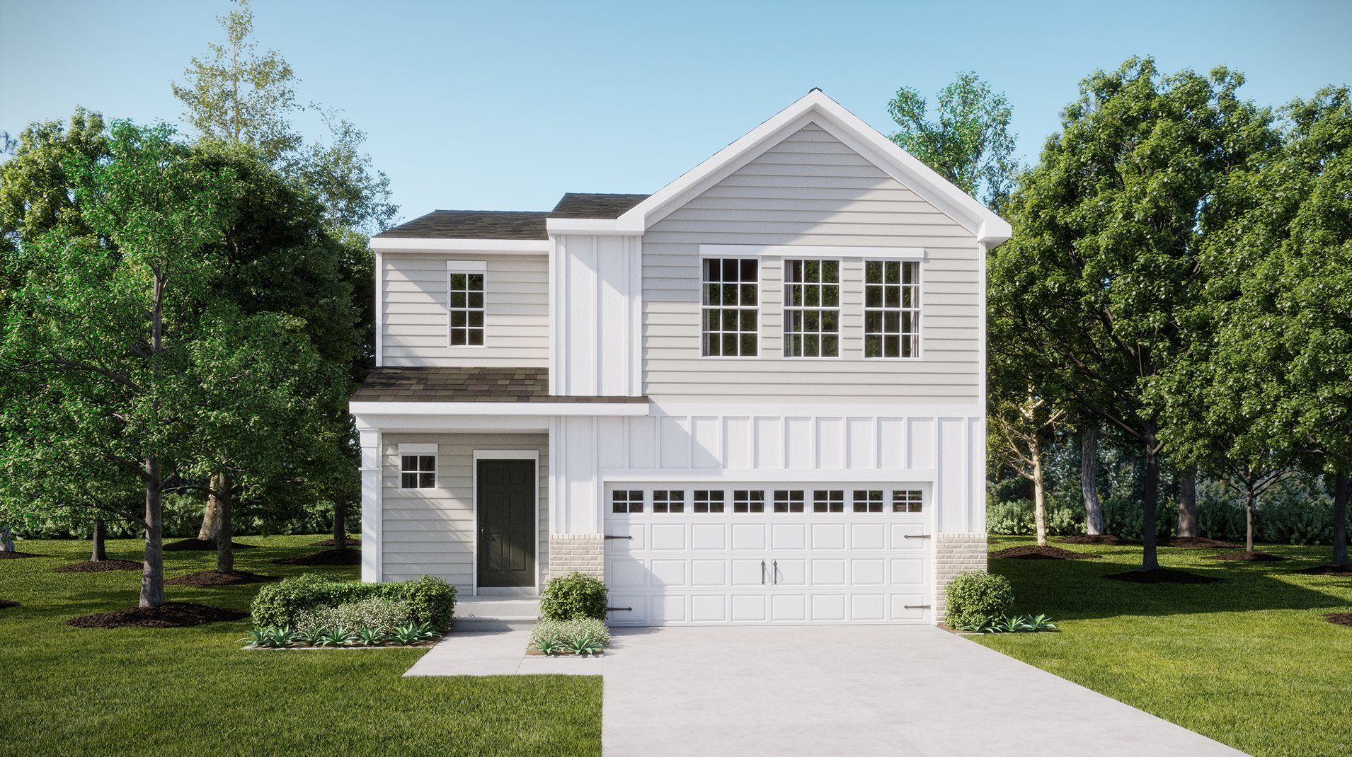 Elevation K - Exterior Rendering K