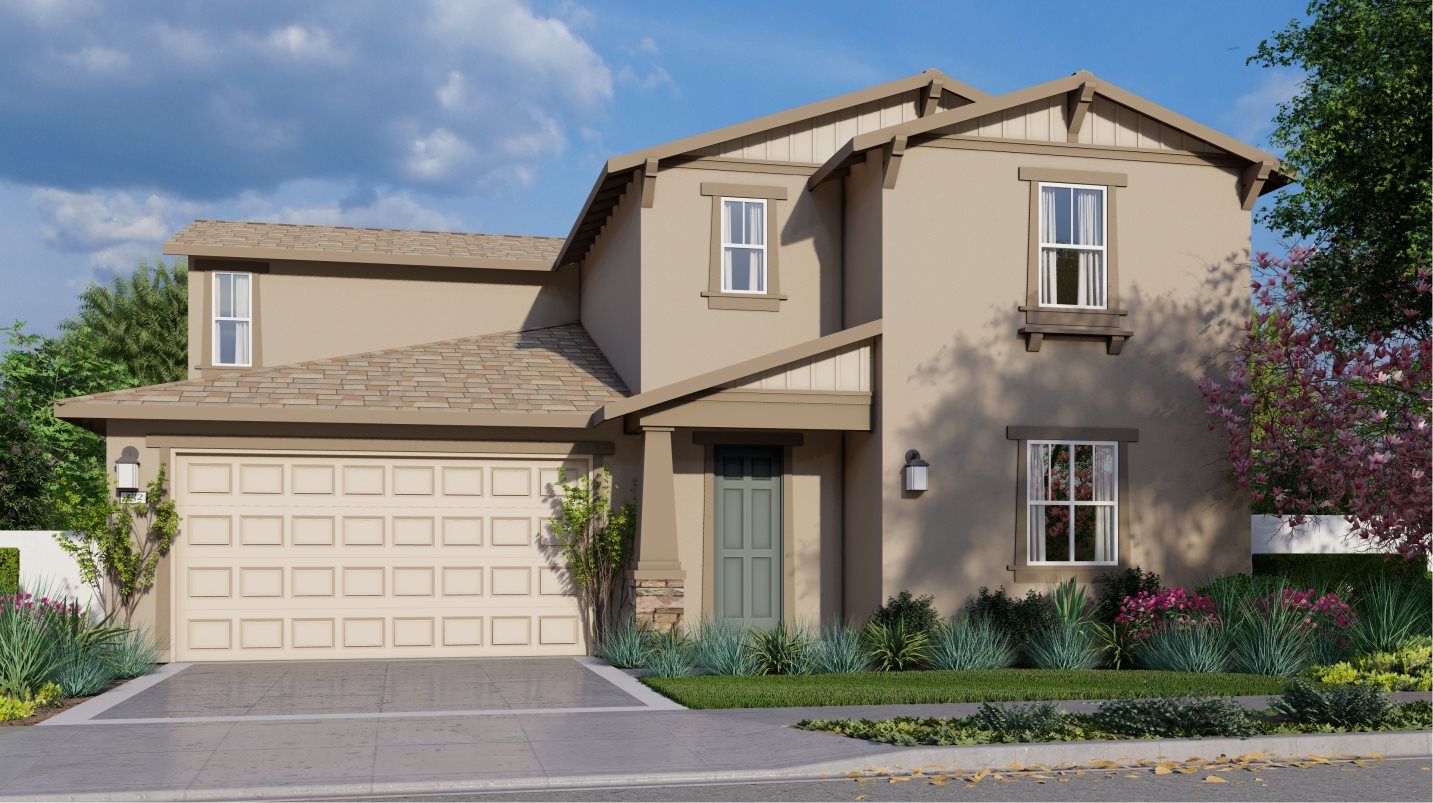 Elevation B - Exterior B - Craftsman