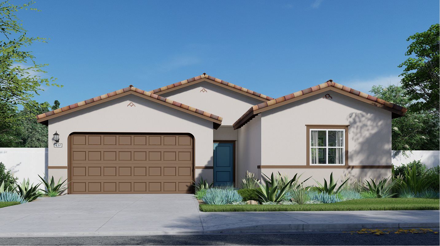 Elevation A5 - Exterior A5 - Spanish home