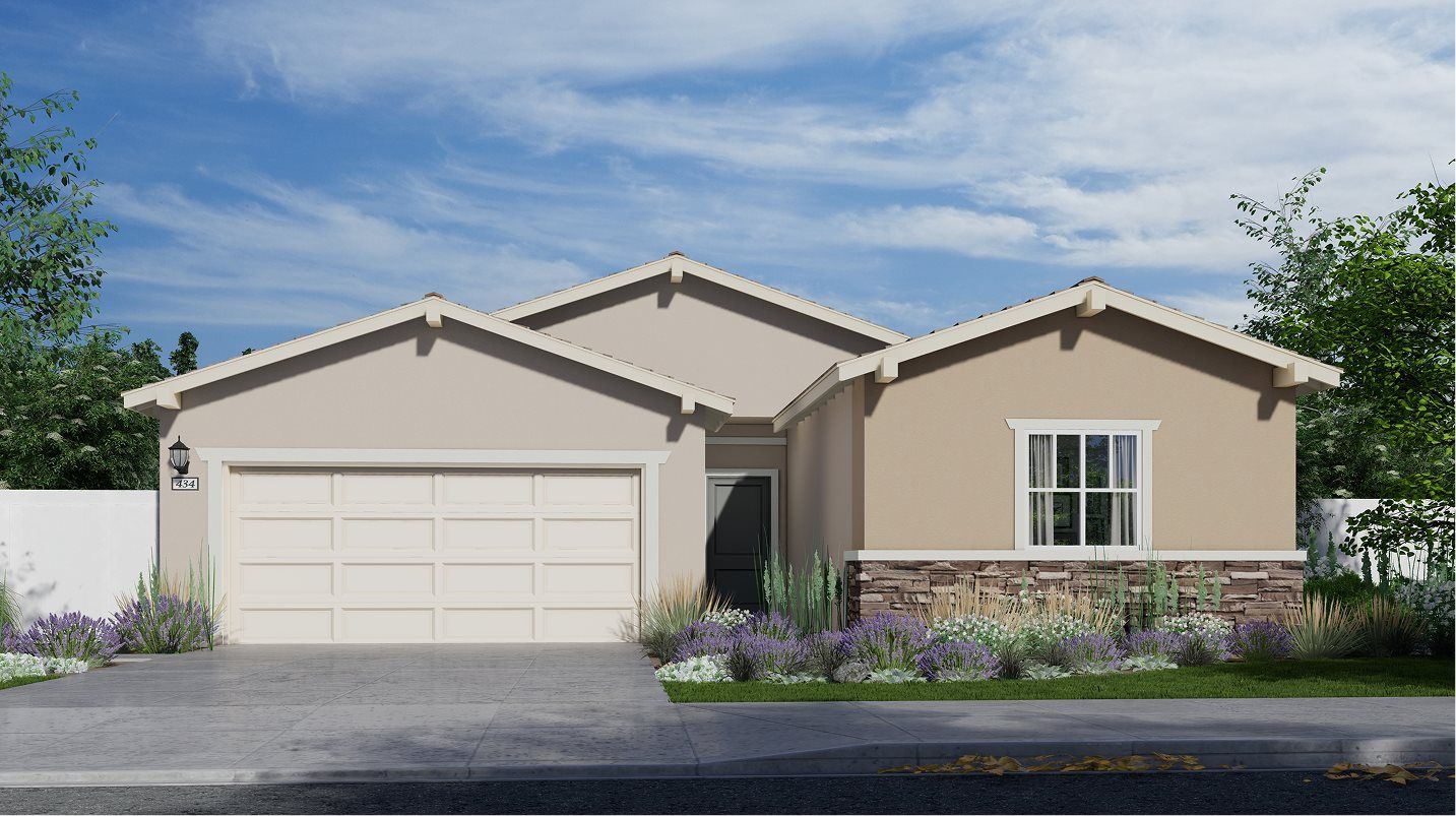 Elevation C5 - Exterior C5 - Craftsman home