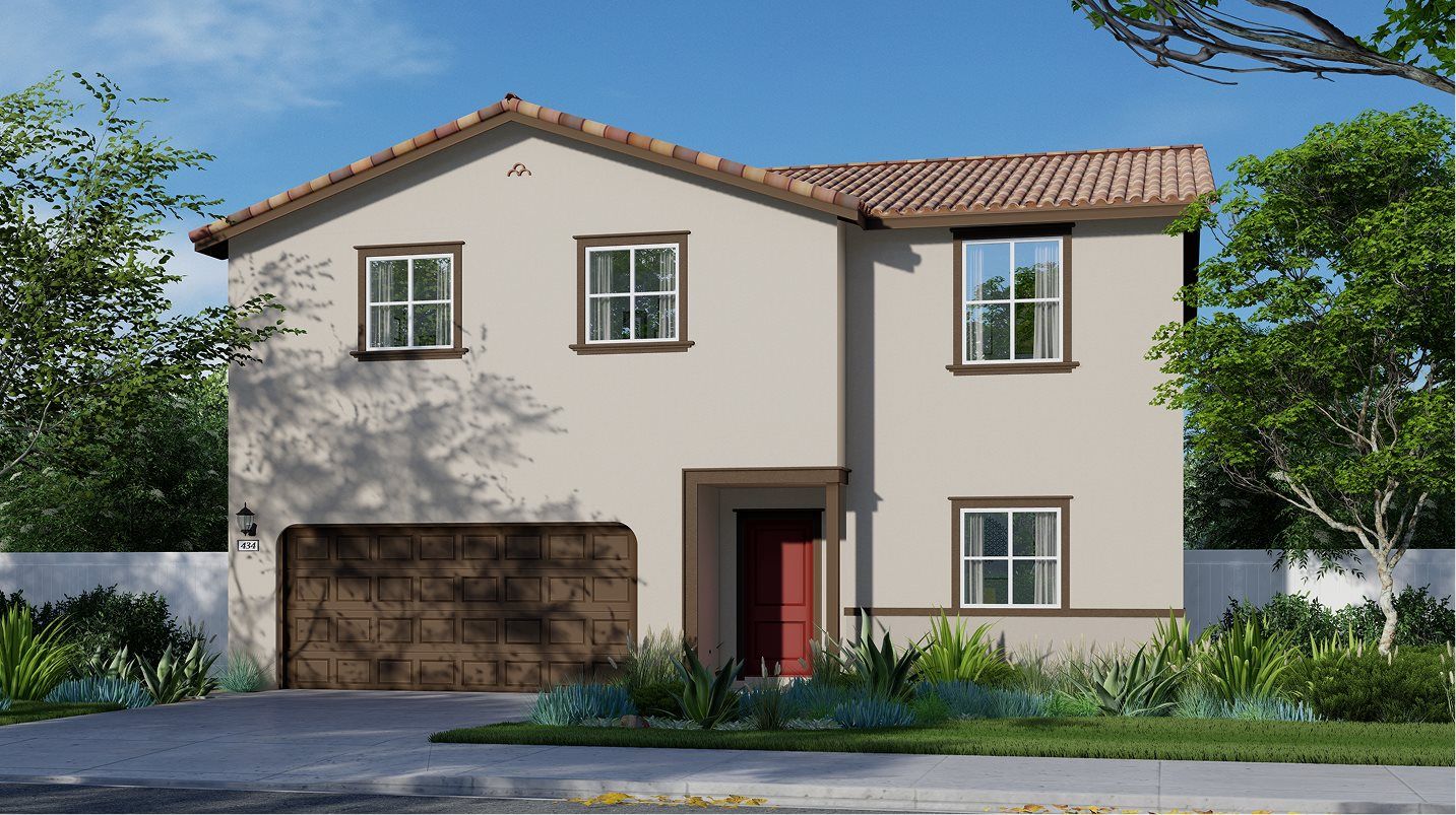 Elevation A5 - Exterior A - Spanish home