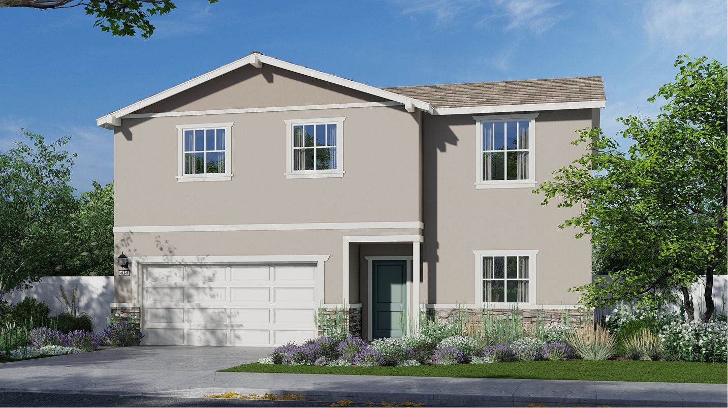 Elevation C5 - Exterior C - Craftsman home