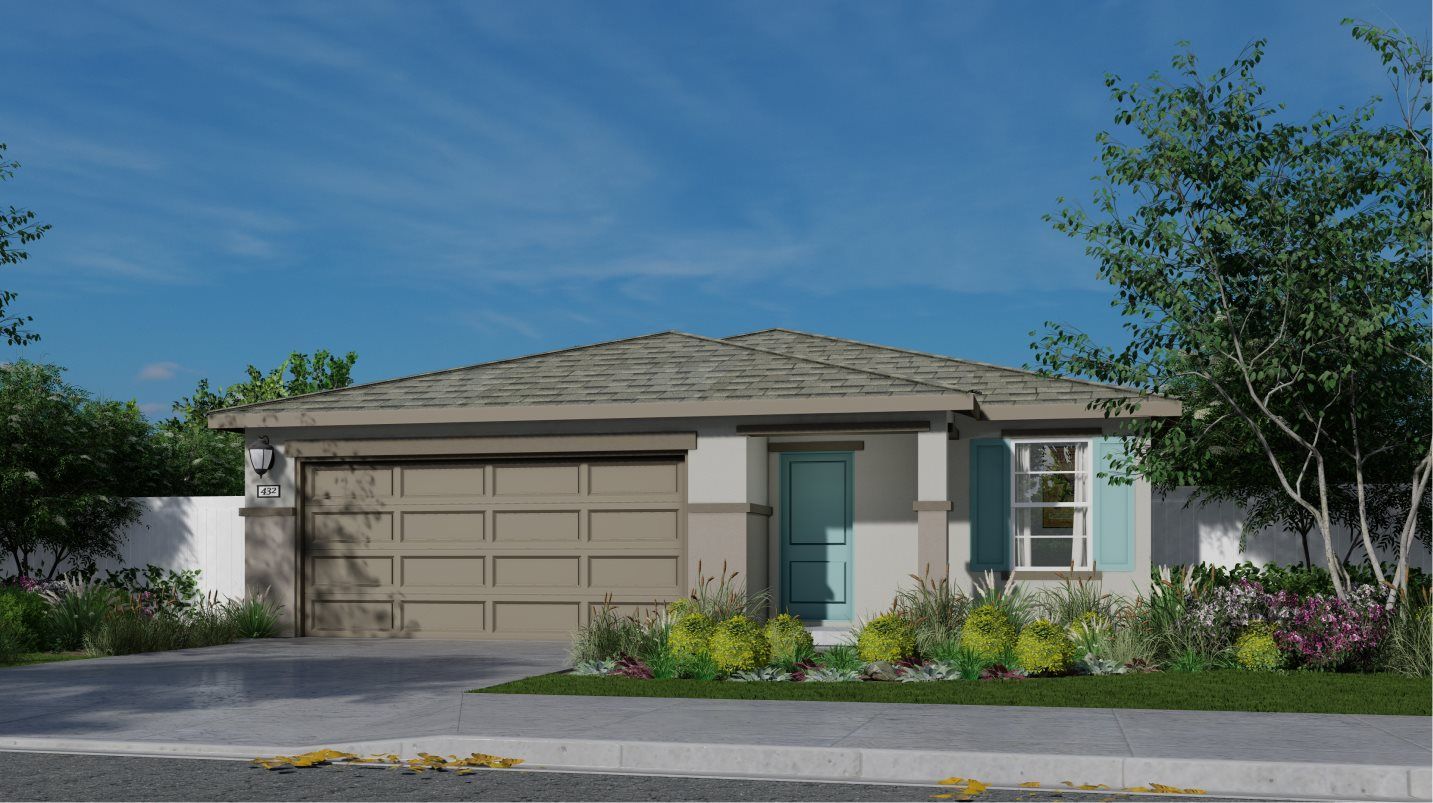 Elevation B - Residence 1494 Exterior B - Prairie