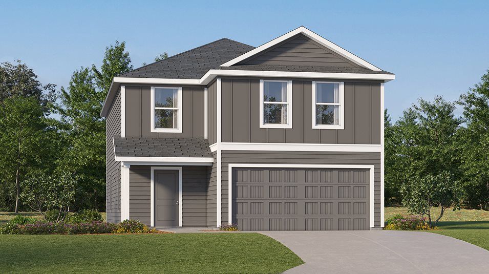 Elevation D - Barlow Exterior