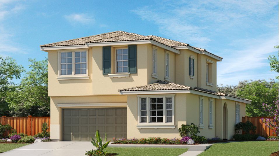 Elevation B - Mediterranean Revival