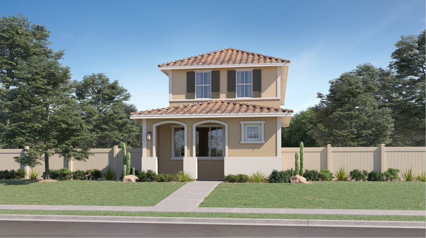 Elevation G - Italianate style home image