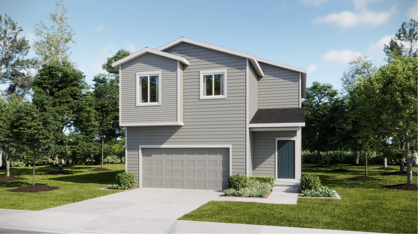 Elevation A8 - L021 Inspiration Woodridge Clark A8 exterior image