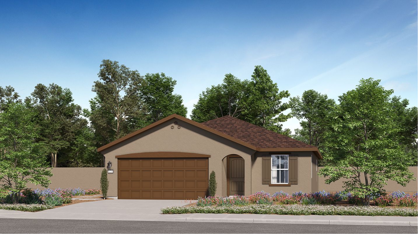 Elevation A - Rein Canterwood Res1 Spanish Colonial A