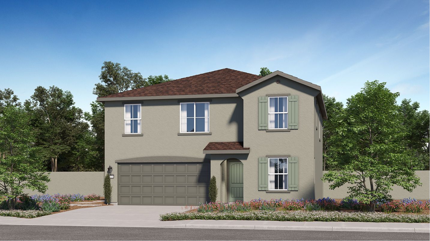 Elevation A - Rein Canterwood Res2 Spanish Colonial A