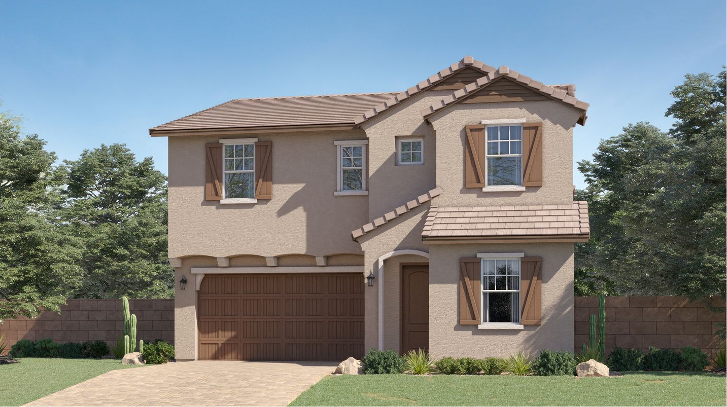 Elevation F - 3526 Discovery Mystic Carlsbad French Country F