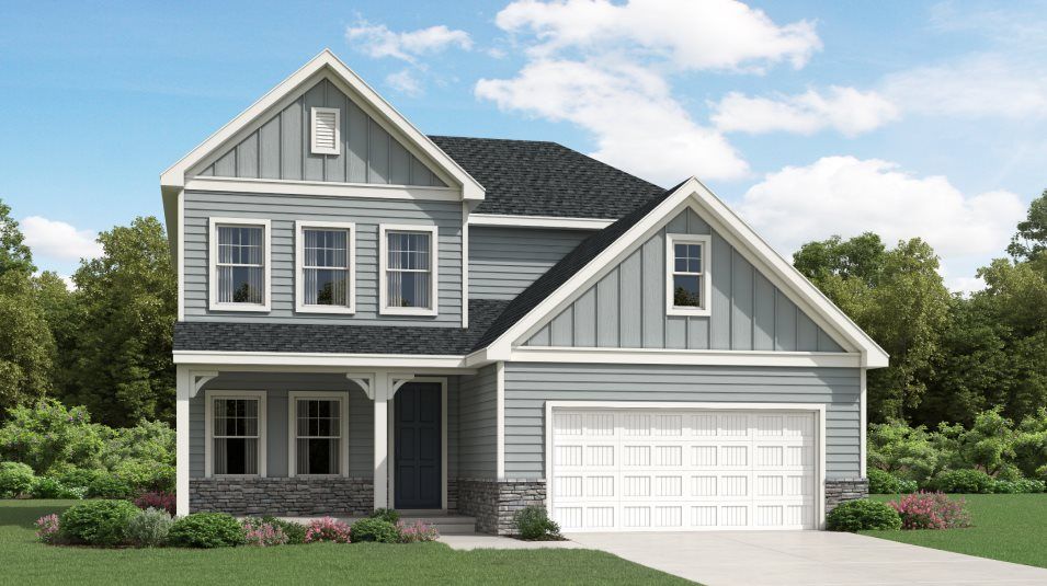Elevation F - Mayflower III Exterior Rendering F